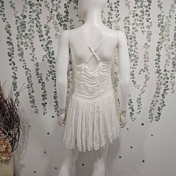 FREE PEOPLE One Annelise Slip Mini Dress Sz XS - Picture 8 of 12